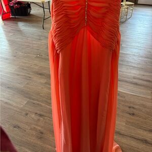 Forever Young Coral Prom Dress